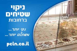 ניקוי שטיחים ברחובות